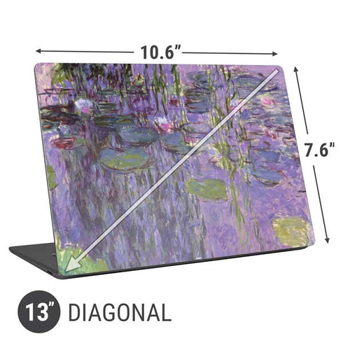 Claude Monet Nympheas, 1916-19 Universal Laptop 13in (10.6 x 7.6in) Skin